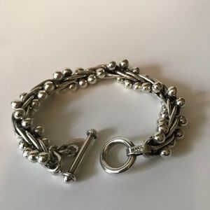 Silpada DNA Bracelet Sterling Silver